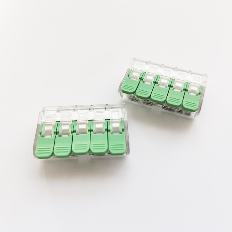 拔蓋式快接端子 265  UL認(rèn)證免鎖螺絲接線端子_26p端子